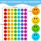 Happy Smile Face Sticker - 1 Inch Happy Face Decal Stickers 630 Pcs Teachers Reward Stickers